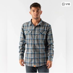 Rabbit High Country Long Sleeve Flannel- Size M